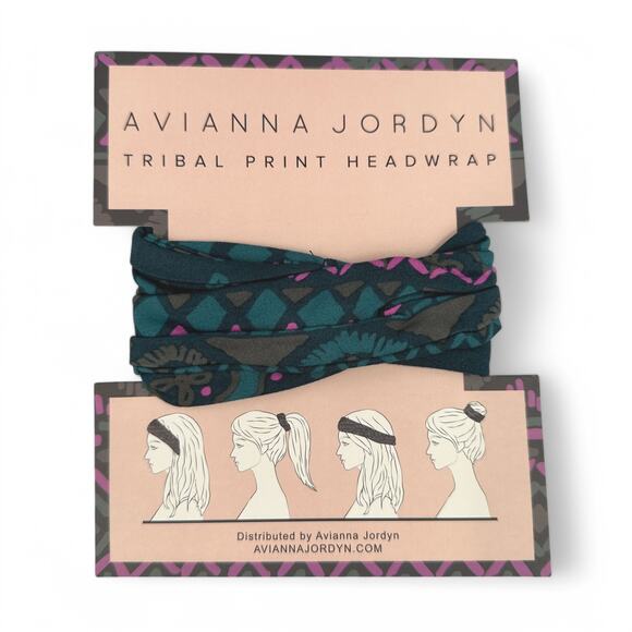 Avianna Jordyn Tribal Print Headwrap NWT - Picture 2 of 2